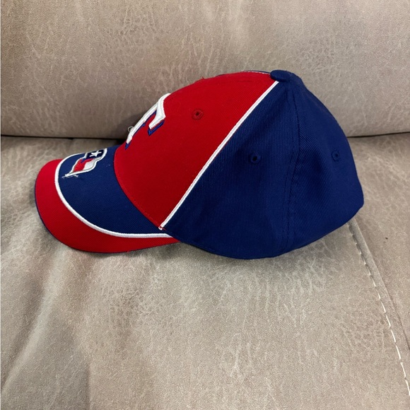 Texas Rangers Red and Blue Baseball Cap - Picture 4 of 8